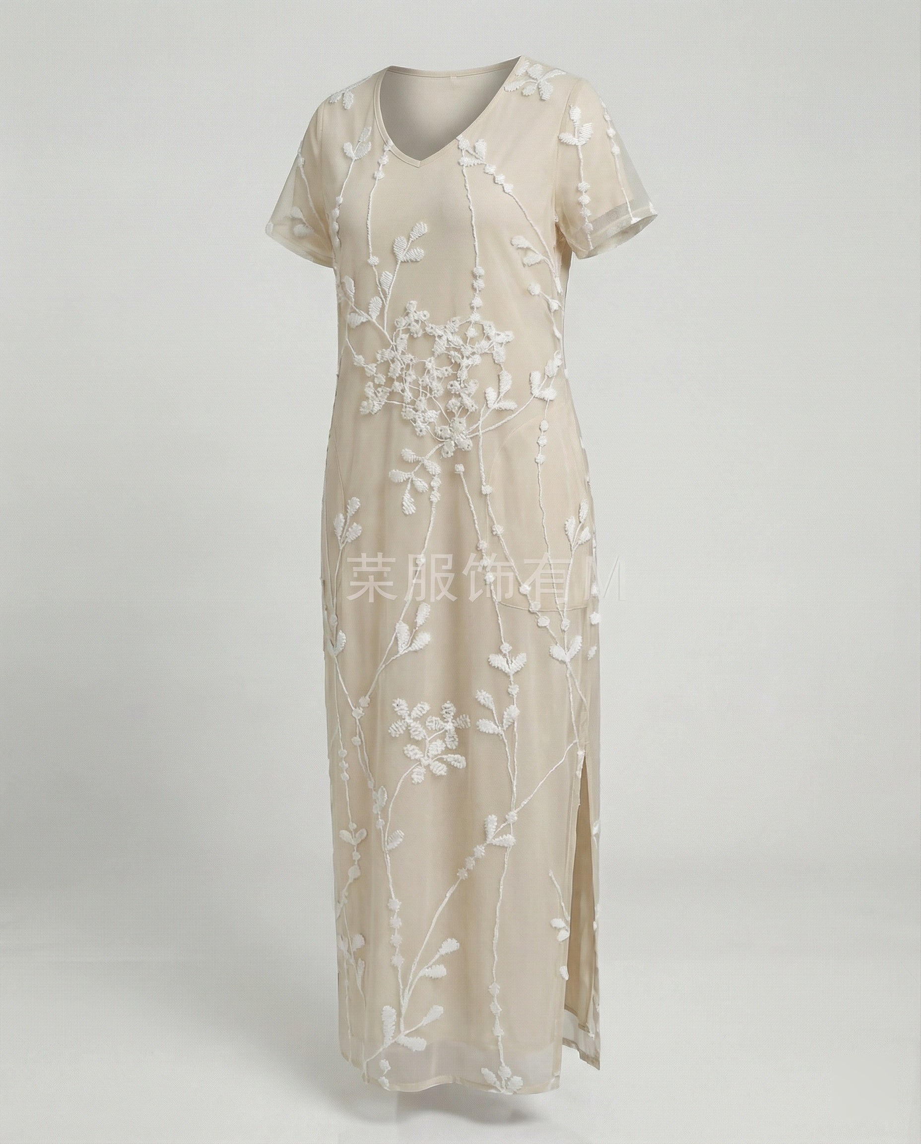 Damen Maxikleid Strand Sommer