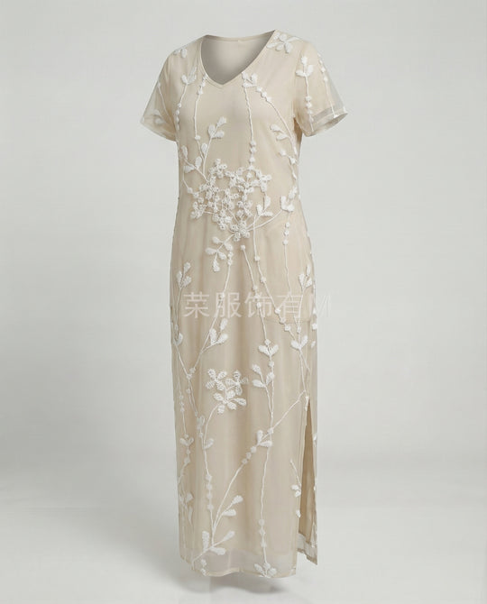 Damen Maxikleid Strand Sommer
