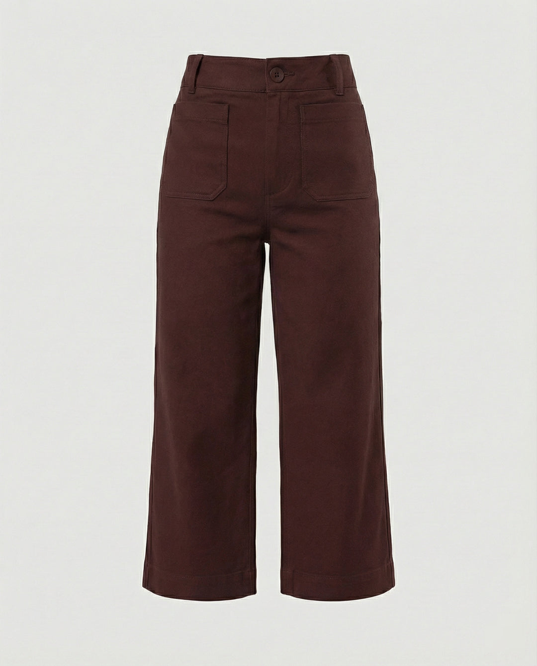 Damen weite Bequemhose mit modischen Details
