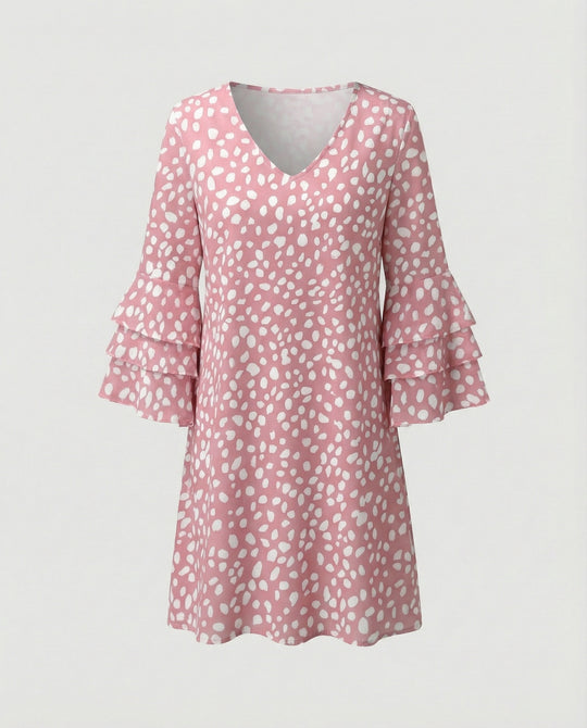 Damen Minikleid floral Sommer