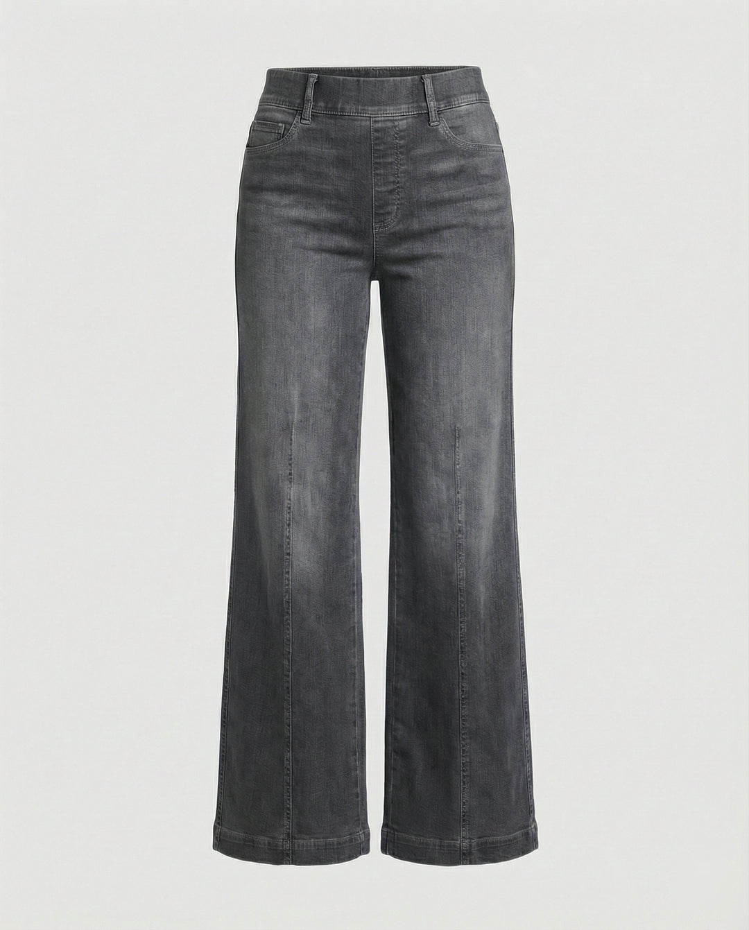 Damen Palazzo Jeans High Waist