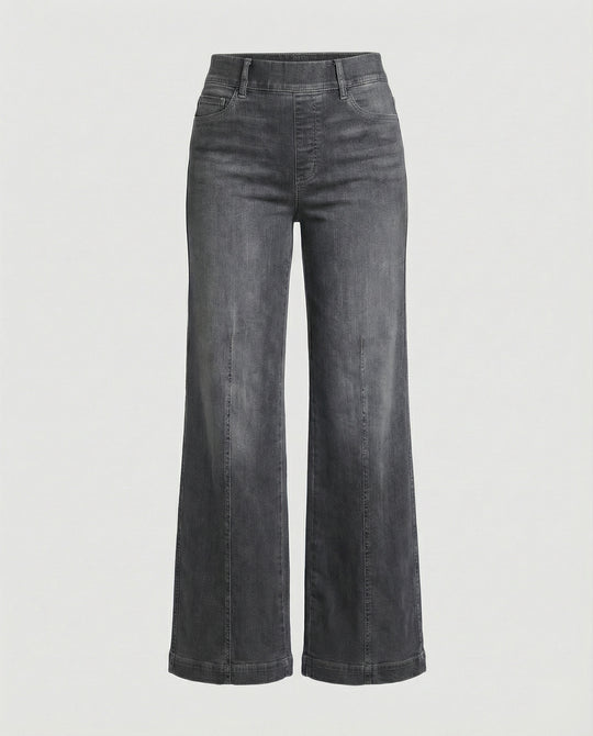 Damen Palazzo Jeans High Waist