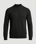 Herren Strickpullover mit Stehkragen