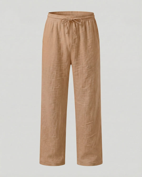 Herren lässige Leinenhose R&B