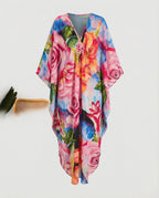 Damen Maxikleid Kaftan Sommer