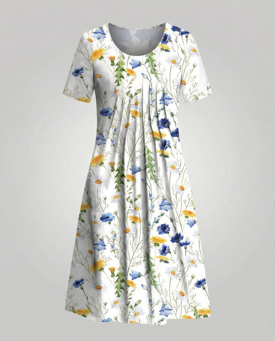 Damen Freizeitkleid Jersey knielang