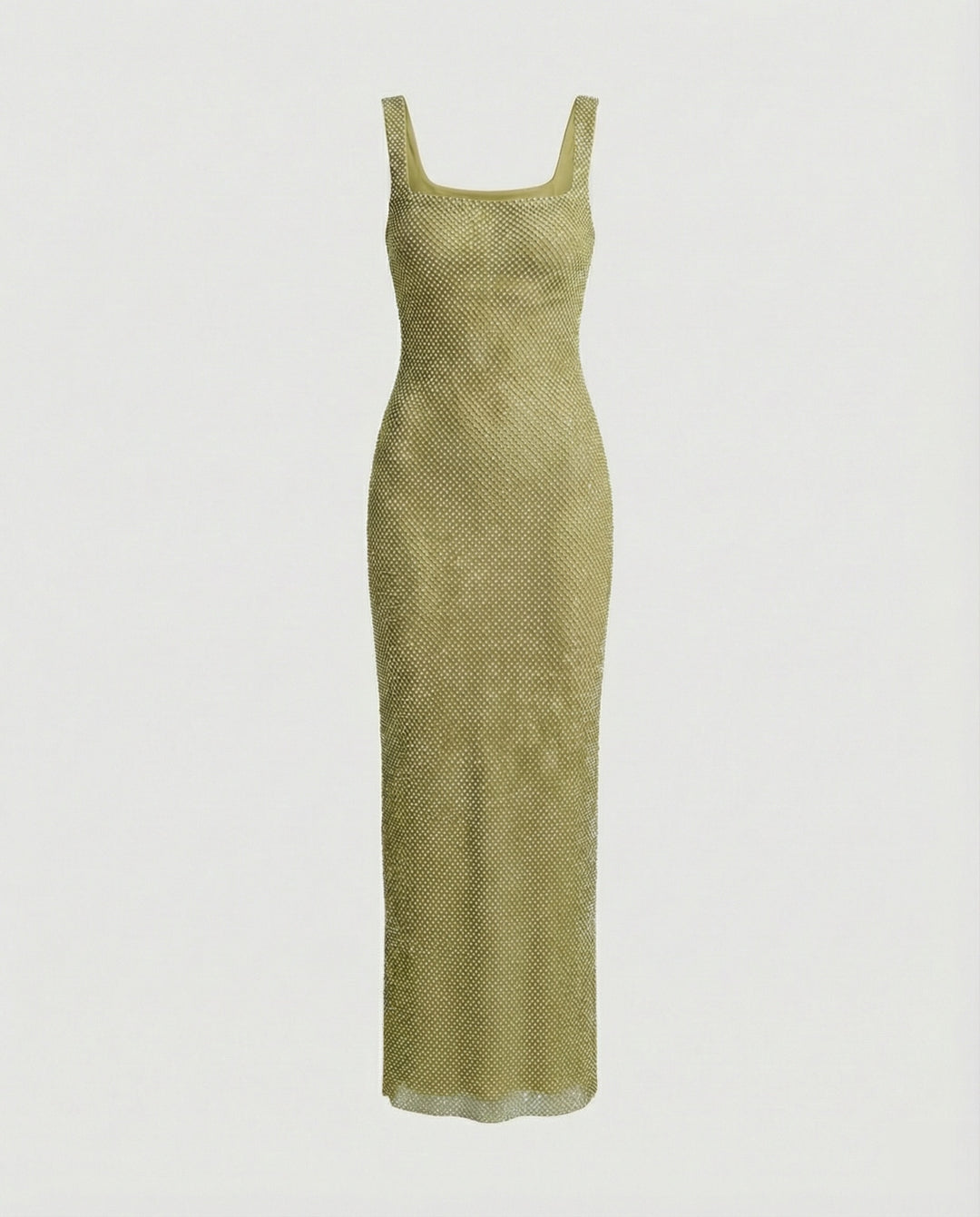 Damen funkelndes Abendkleid aus Netzstoff