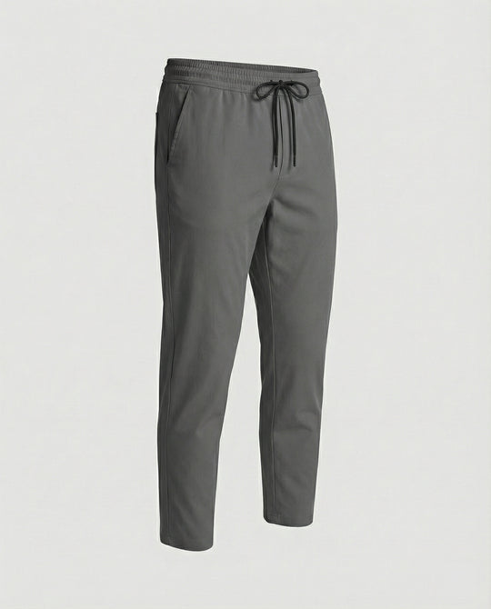 Herren leichte Freizeit-Hose mit verstellbarem Bund und modernen Seitentaschen R&B