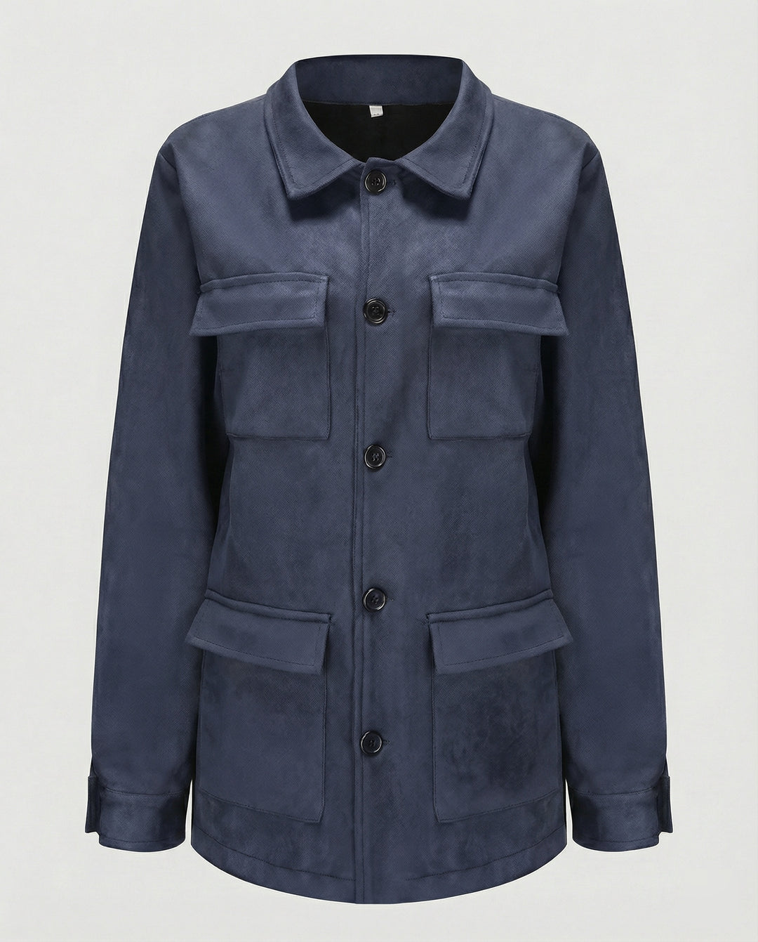 Damen Utility-Jacke aus Veloursleder