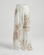 Damen Haremshose Boho Patchwork