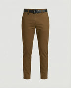 Herren Chinohose Slim Fit bequem