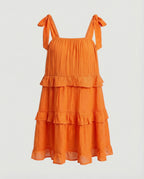 Freizeitkleid Sommer Damen Stufenkleid