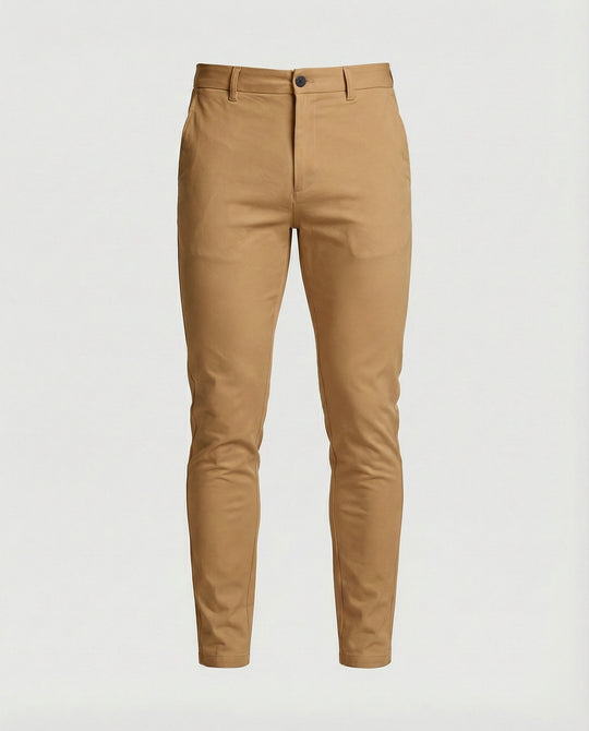 Herren Slim Fit Hose mit Elastikbund