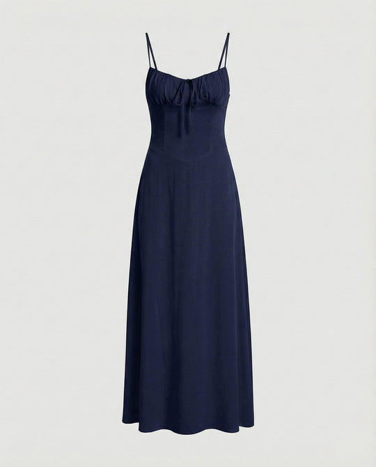Damen Maxikleid mit Korsett Bustier