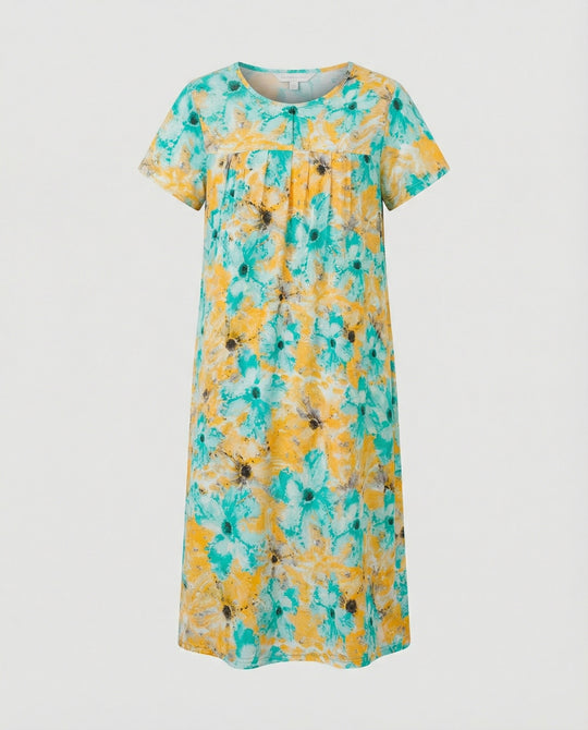 Luftiges Midikleid Damen Mit Taschen
