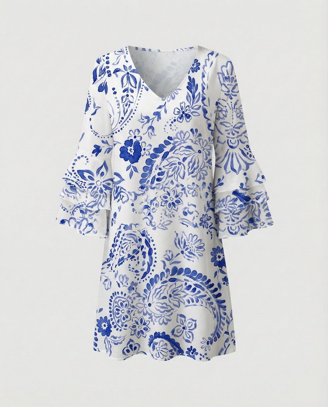 Damen Minikleid floral Sommer