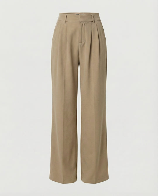 Damen Bundfaltenhose Damen elegant