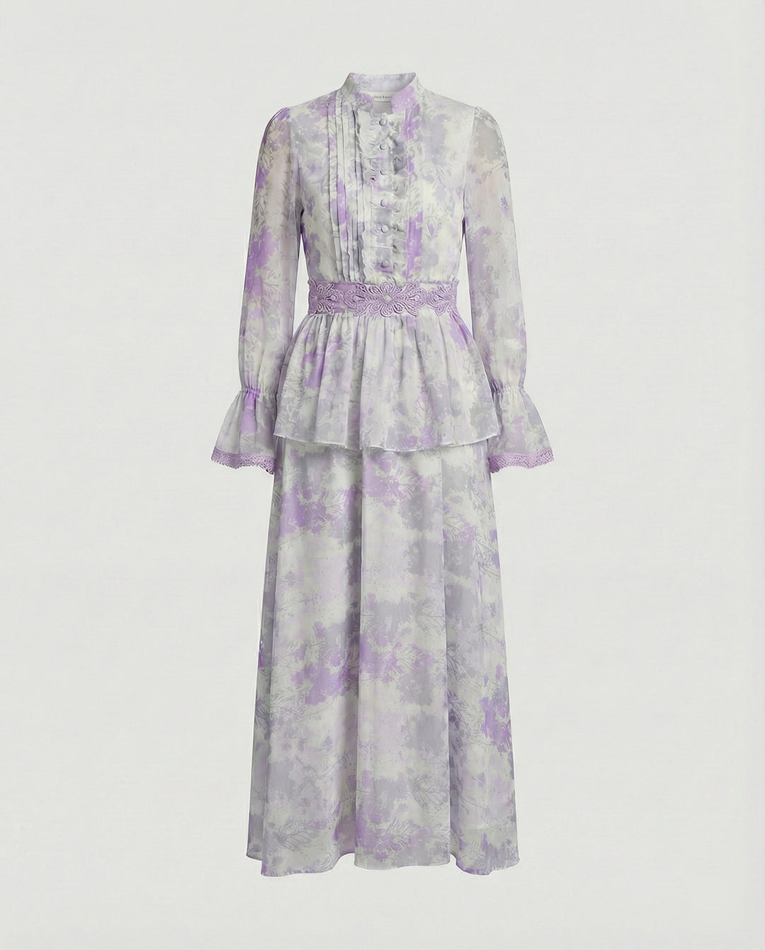 Damen Maxikleid Chiffon elegant