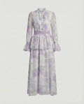 Damen Maxikleid Chiffon elegant