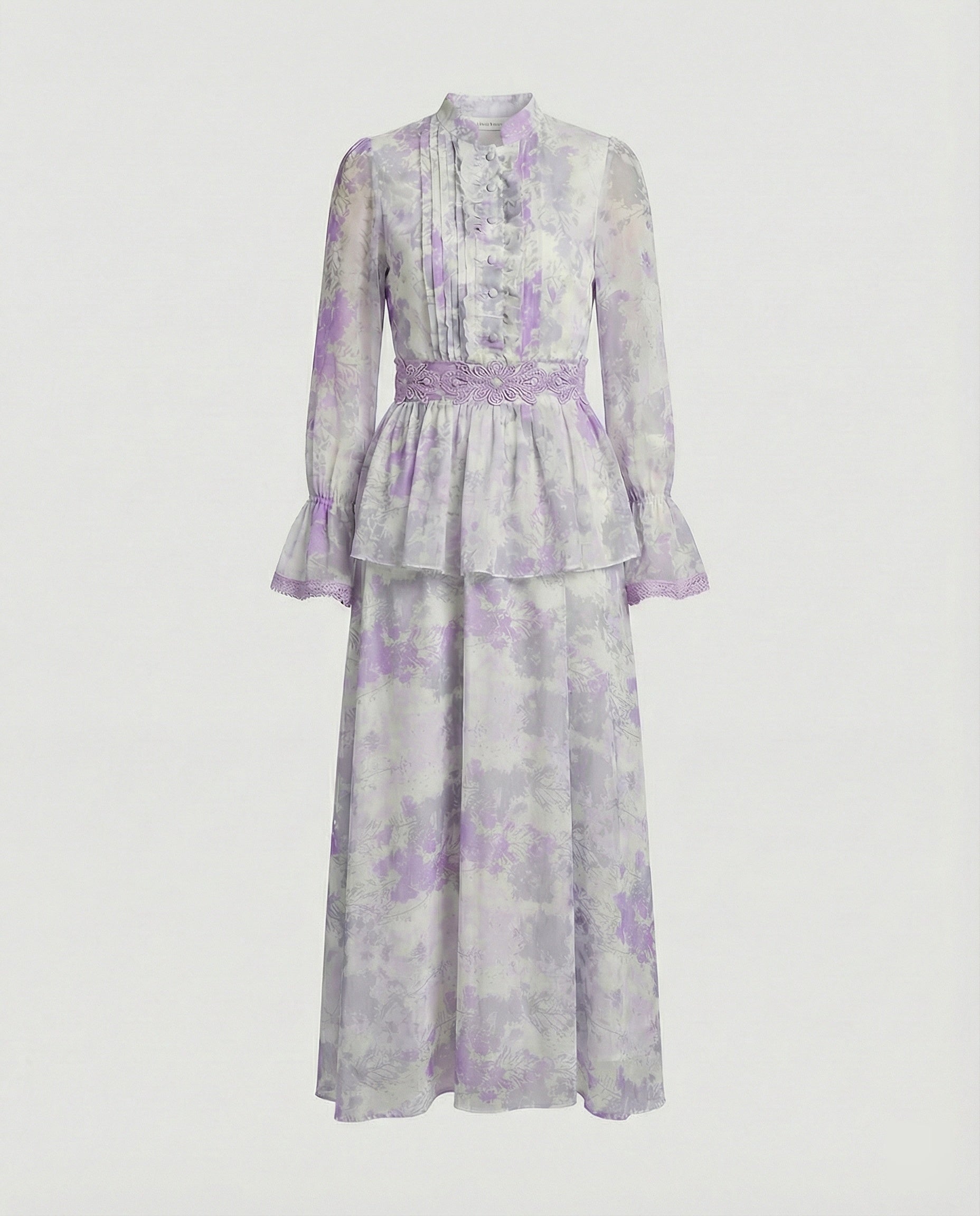 Damen Maxikleid Chiffon elegant