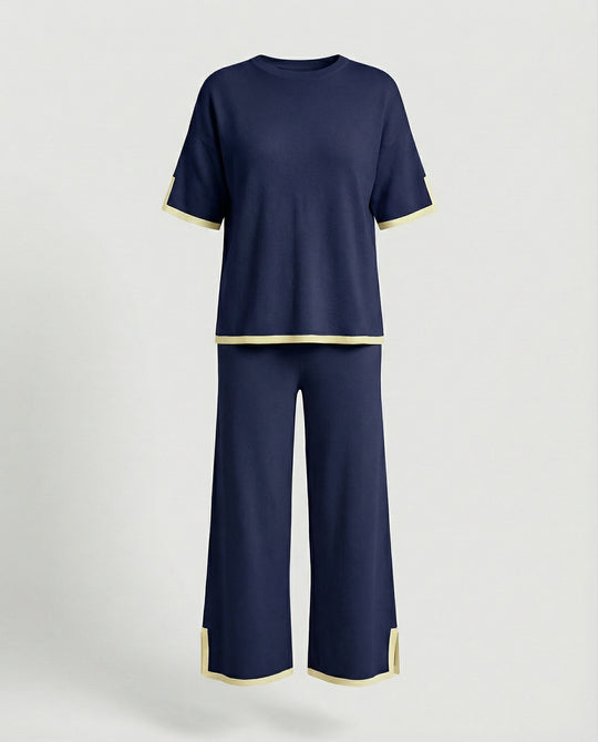 Damen Lounge-Anzug mit Vintage-Inspiration