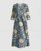 Boho Maxikleid Sommer Damen Taschen