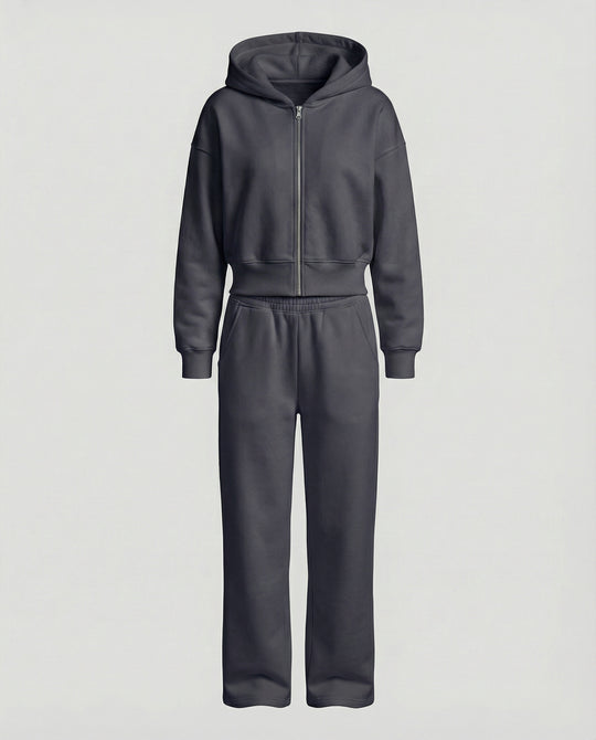 Damen Sweatanzug mit Reißverschluss