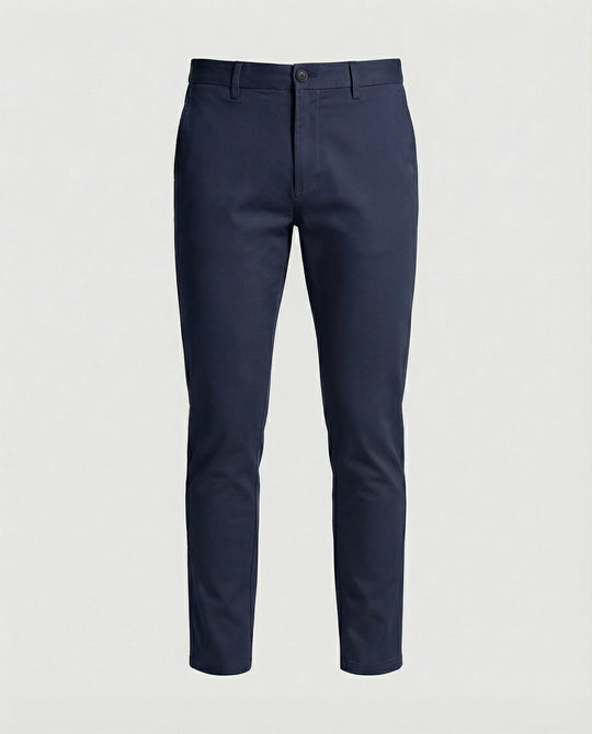Herren Slim Fit Hose mit Elastikbund