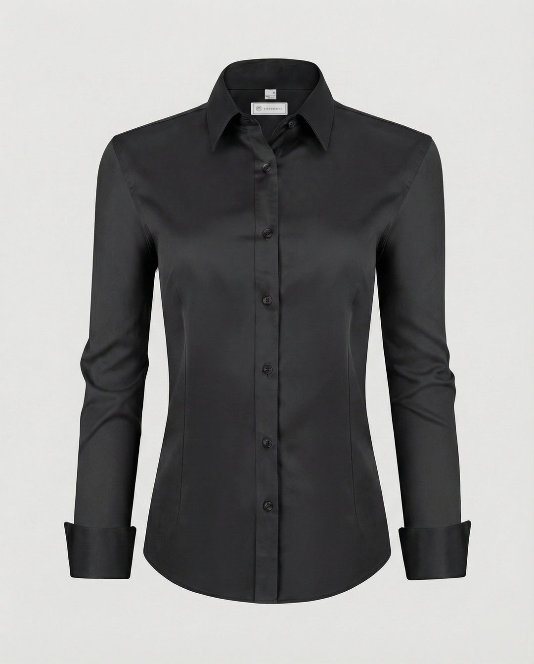 Damen Hemdbluse Stretch tailliert