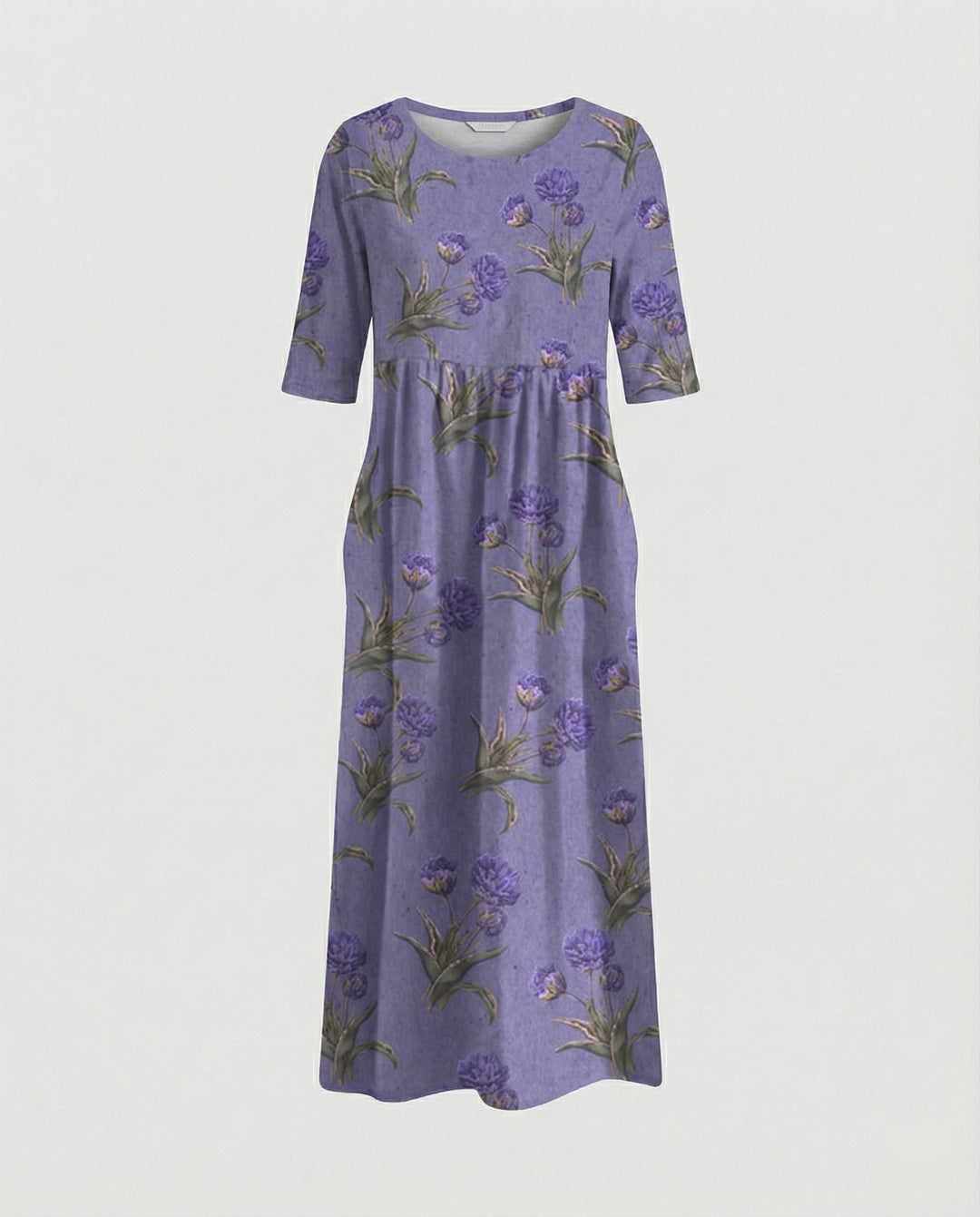 Damen Maxikleid mit Taschen luftig