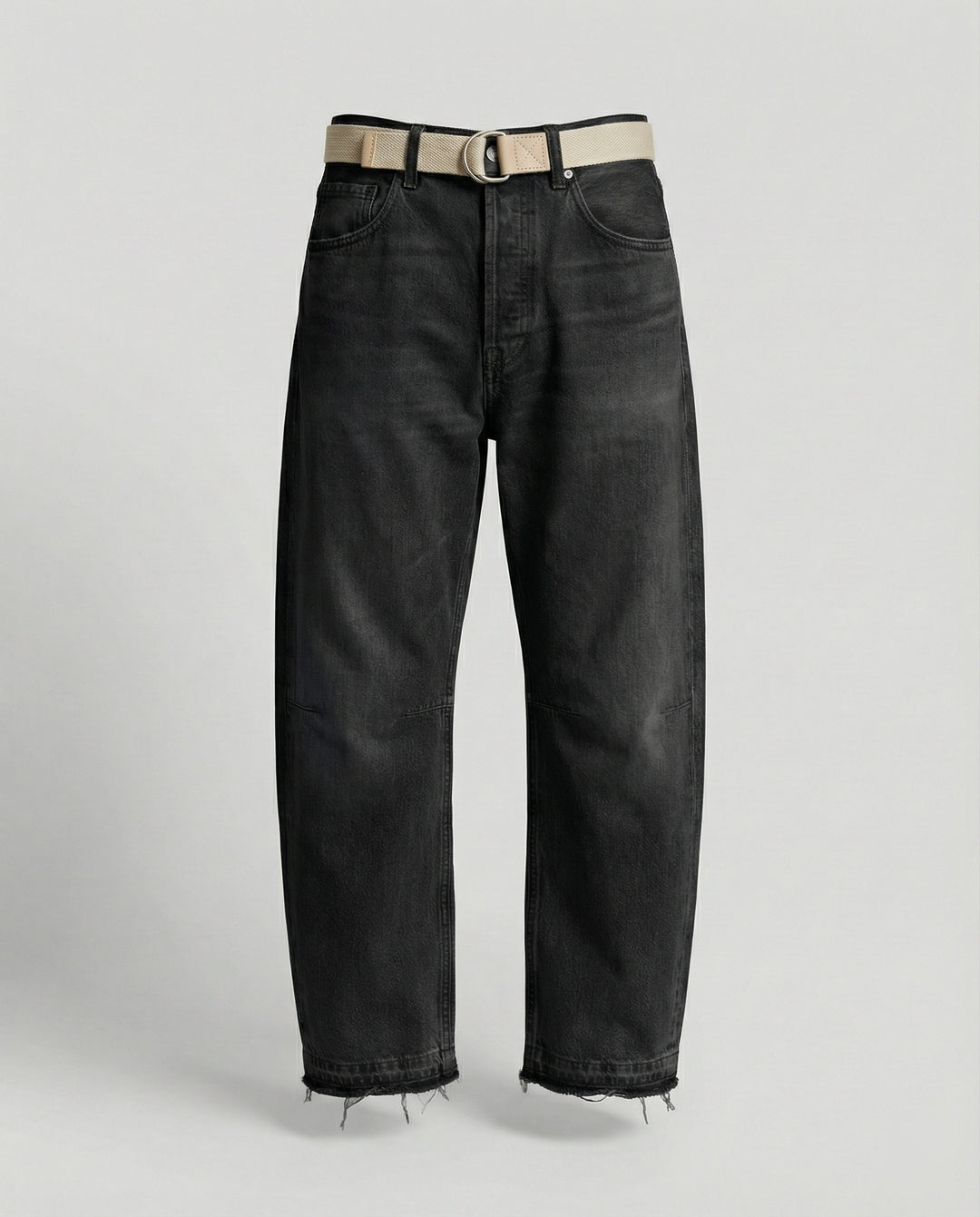 Damen Jeans weit Damen High Waist