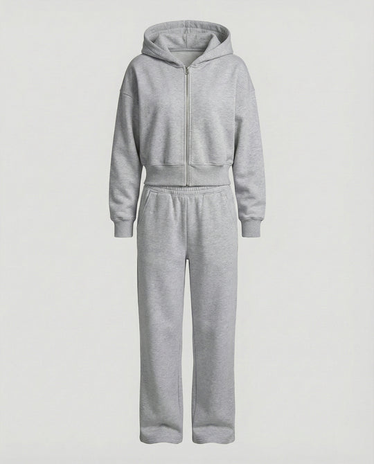 Damen Sweatanzug mit Reißverschluss