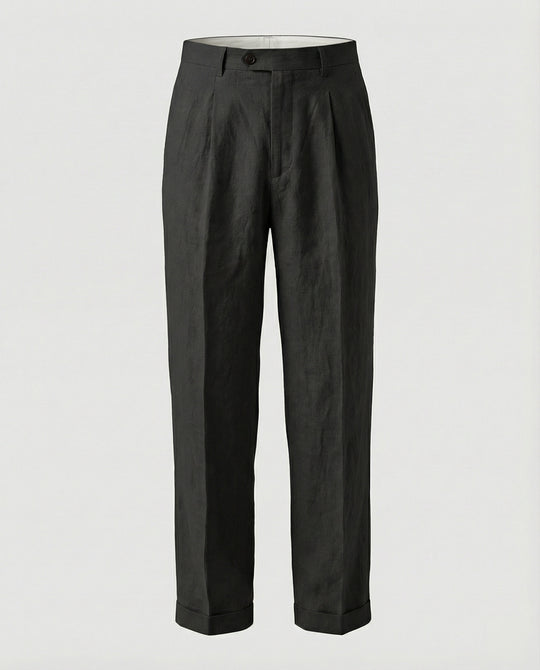 Herren elegante und bequeme Leinenhose R&B