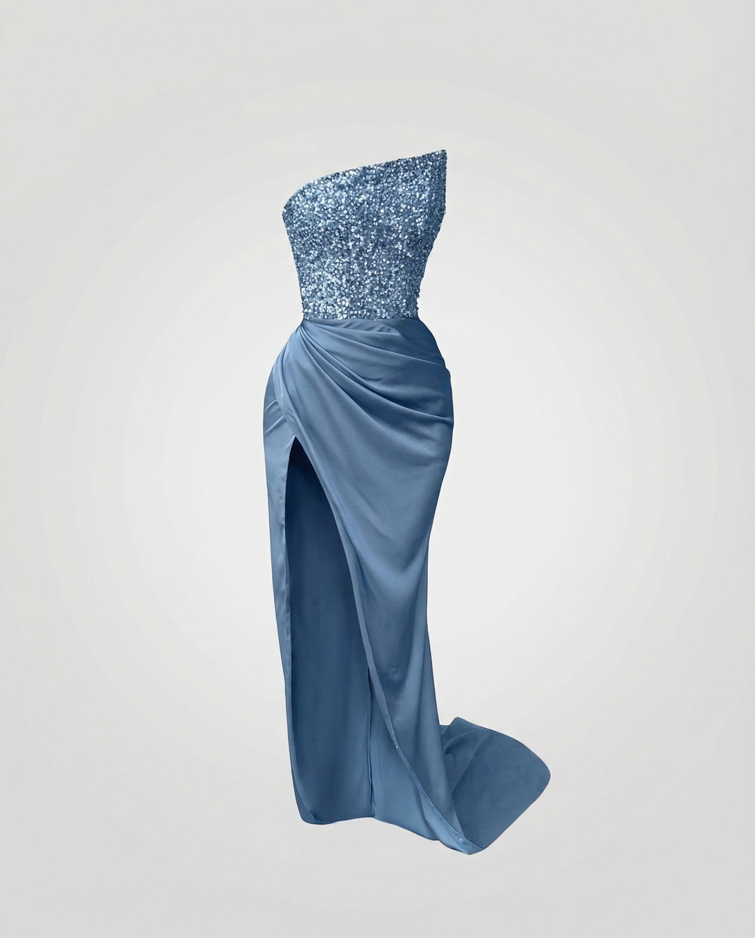 Damen Abendkleid Elegant Schulterfrei