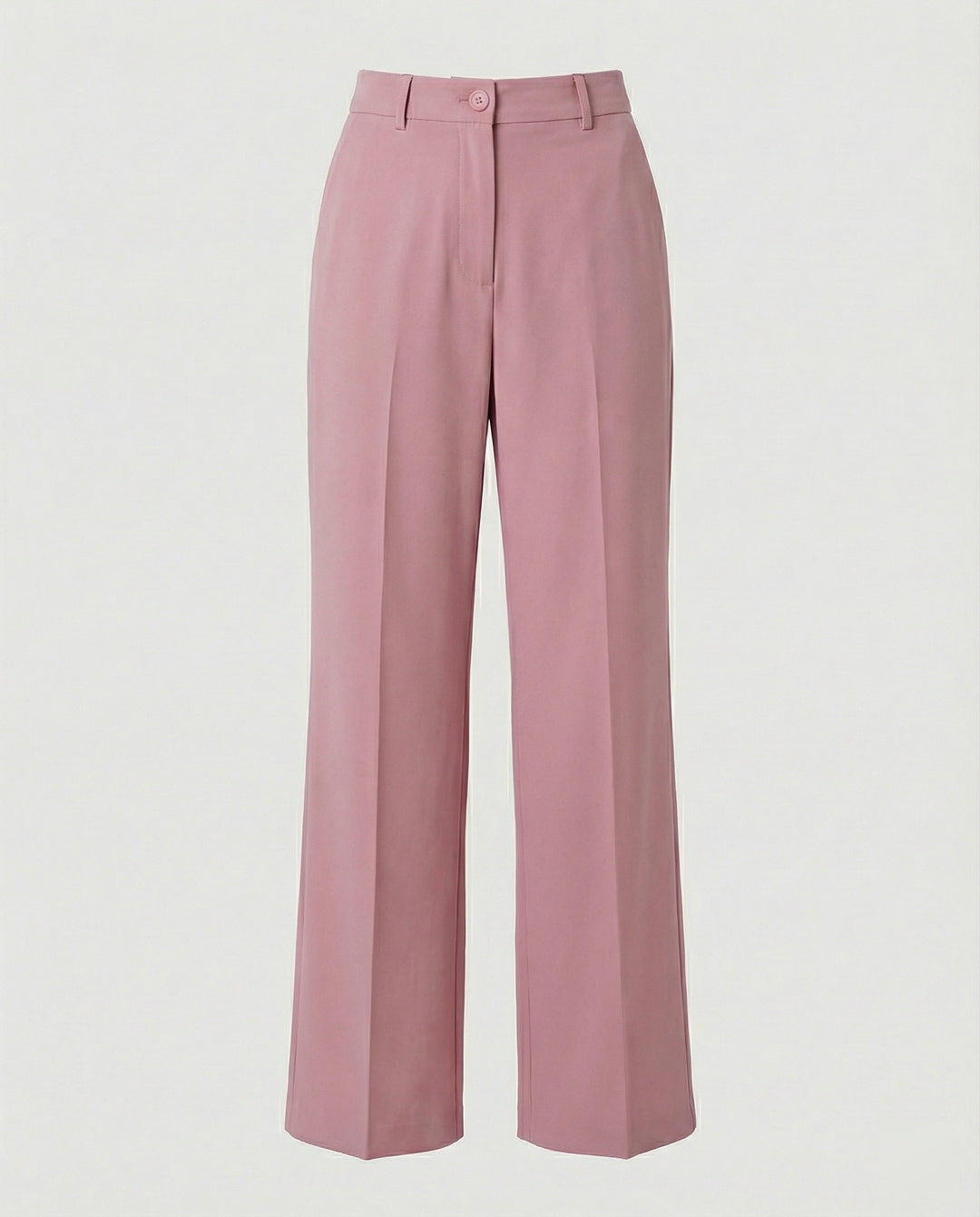 Damen Hochtaillierte Weite Hose