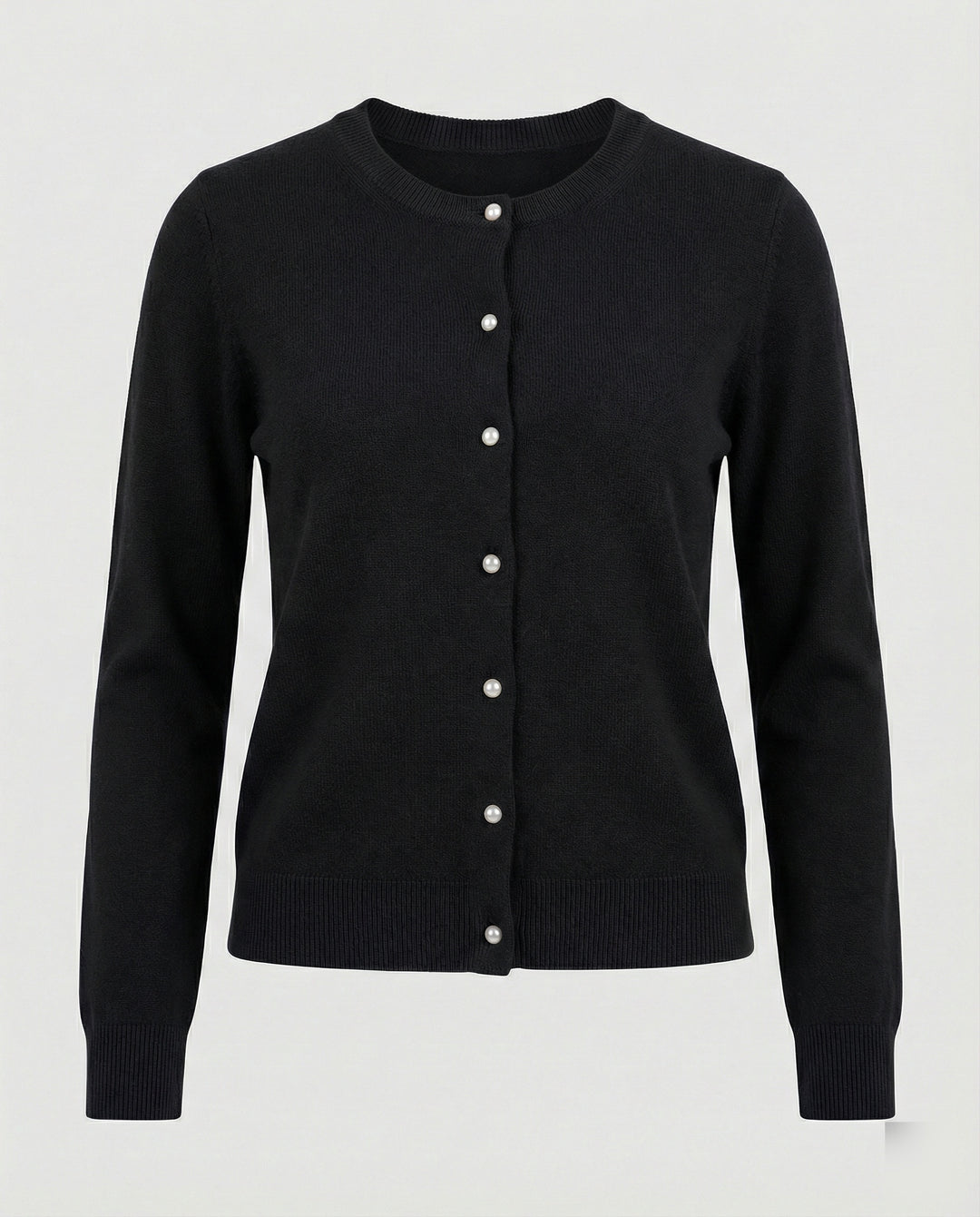 Damen Feinstrick Cardigan mit Knopfleiste und weichem Material R&B