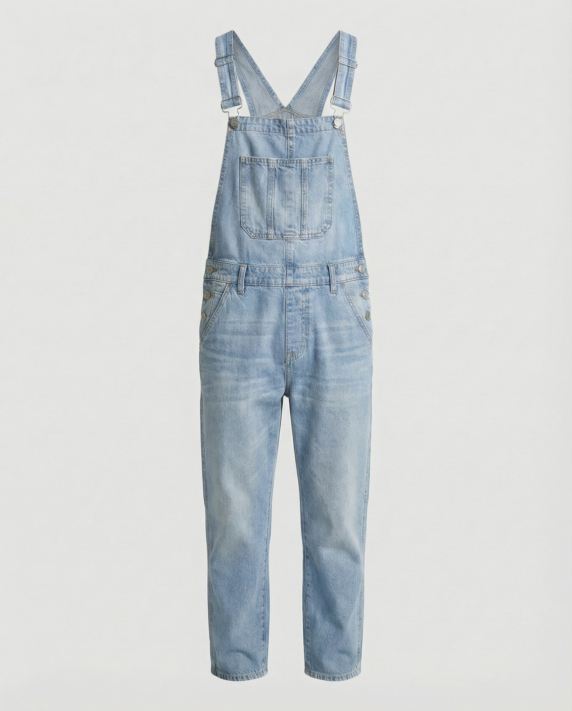 Herren Jeans Latzhose robust mit verstellbaren Trägern