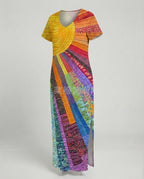Damen Maxikleid Strand Sommer