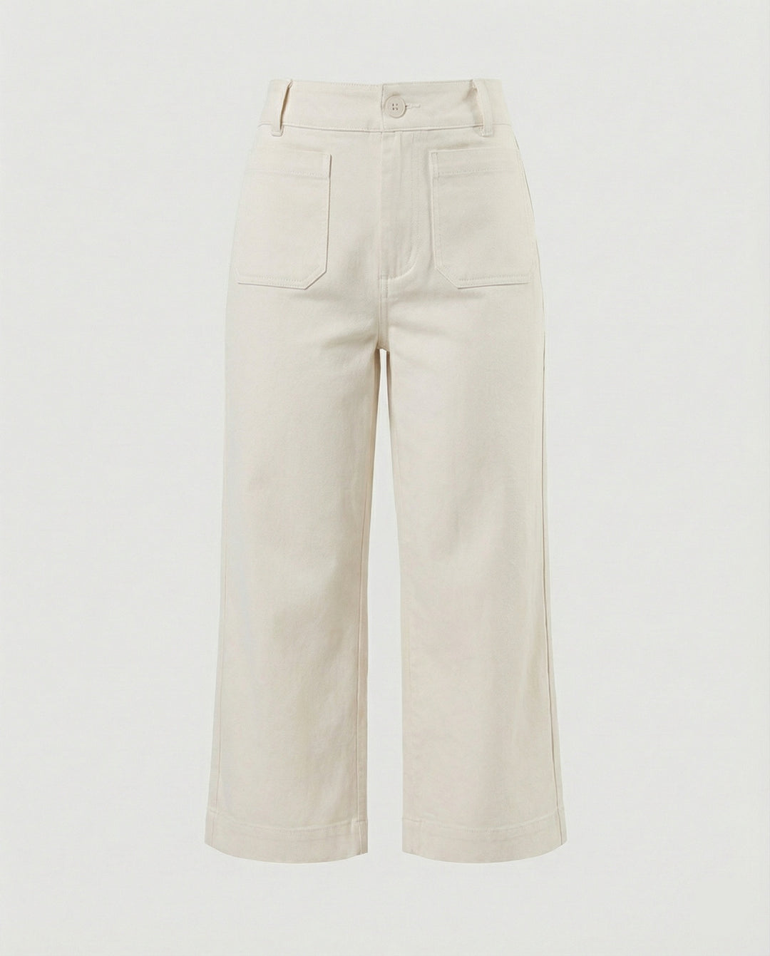 Damen weite Bequemhose mit modischen Details