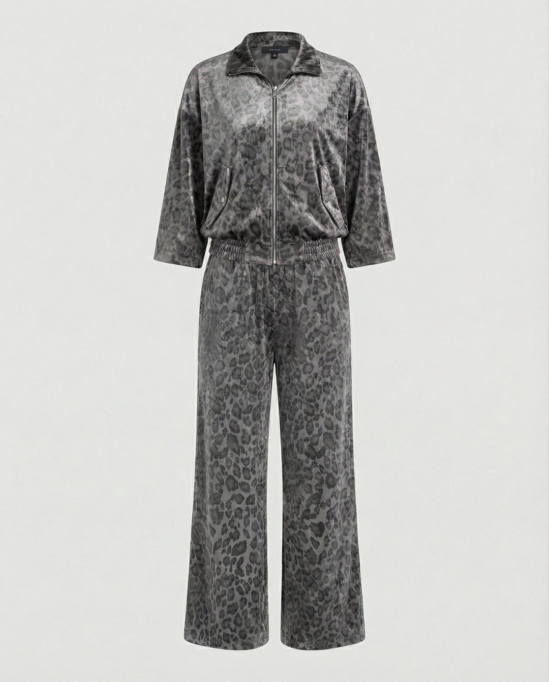 Damen Set aus weichem, gemustertem Sweatstoff mit lockerer Passform R&B