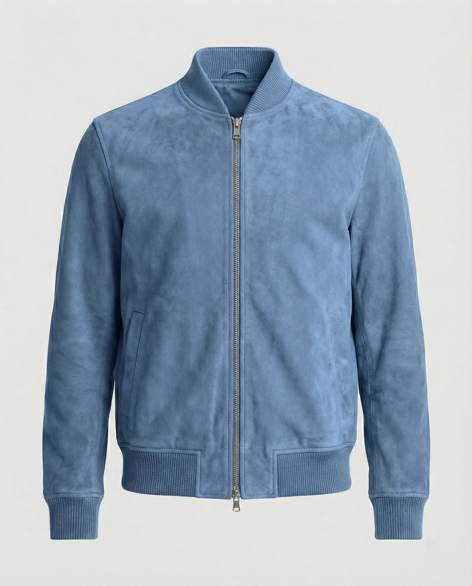 Freizeitkleidung Herren Bomberjacke Lederoptik