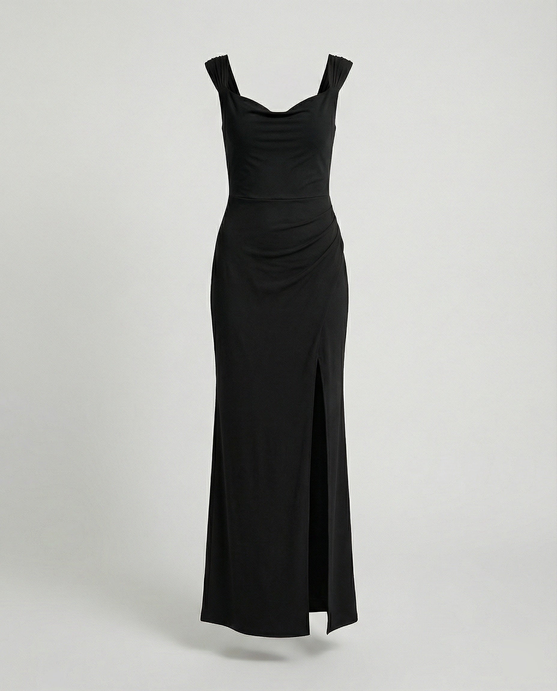 Figurbetontes Maxikleid mit Herz-Ausschnitt