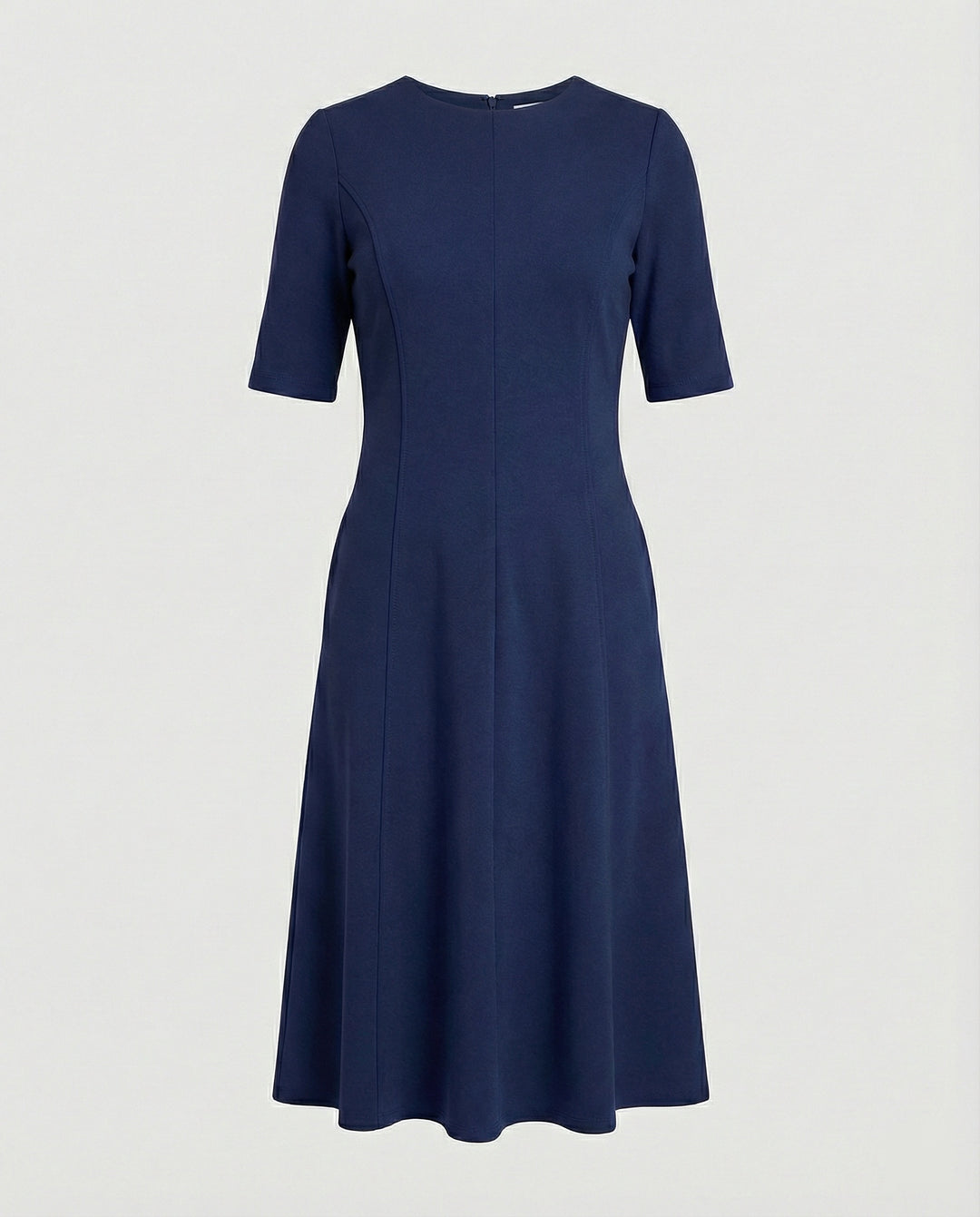 Damen Midikleid elegant Halbarm