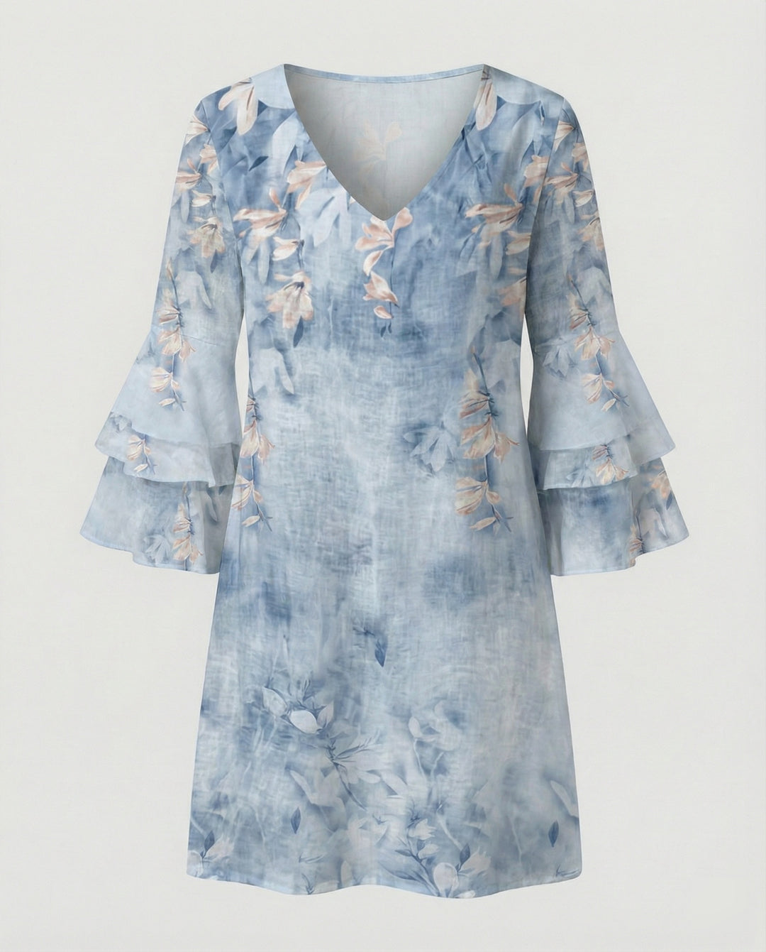 Damen Minikleid floral Sommer