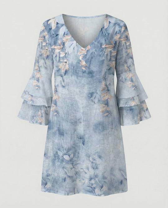 Damen Minikleid floral Sommer