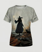 Kurzarmshirt Damen Mit Blumenprint