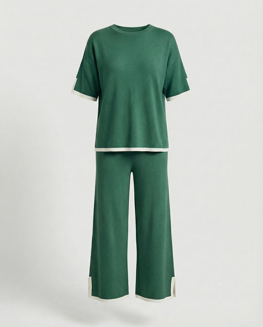 Damen Lounge-Anzug mit Vintage-Inspiration