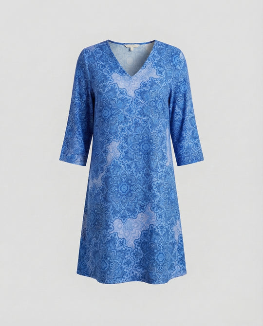 Freizeitkleid Damen Viskose Kleid