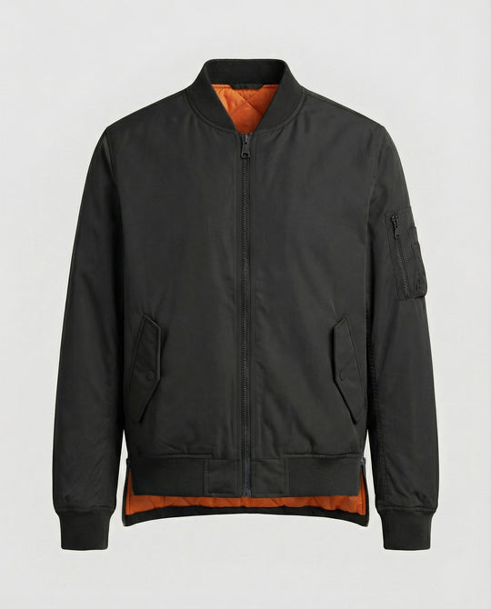 Damen gefütterte Bomberjacke