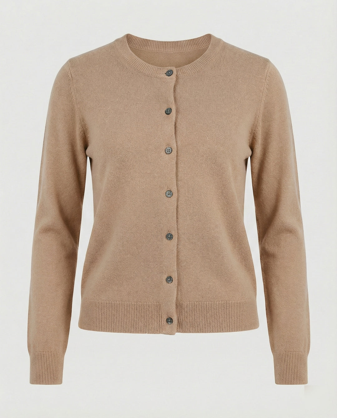 Damen Feinstrick Cardigan mit Knopfleiste und weichem Material R&B
